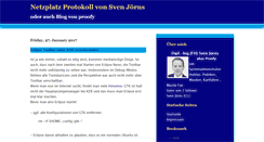 Desktop Screenshot of blog.sven-joerns.de